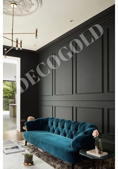 Decogold Boyanabilir Duvar Çıtası 6 CM - 1Boy(DF-7722 /1Boy=240Cm)
