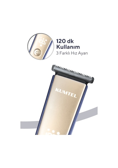 Kumtel HCT-01 Şarjlı Saç ve Sakal Tıraş Makinesi