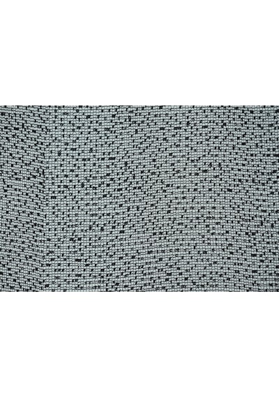 Dar Etek Siyah Renk Hazır Dikilmiş Pileli Fon Perde 75x260 Cm