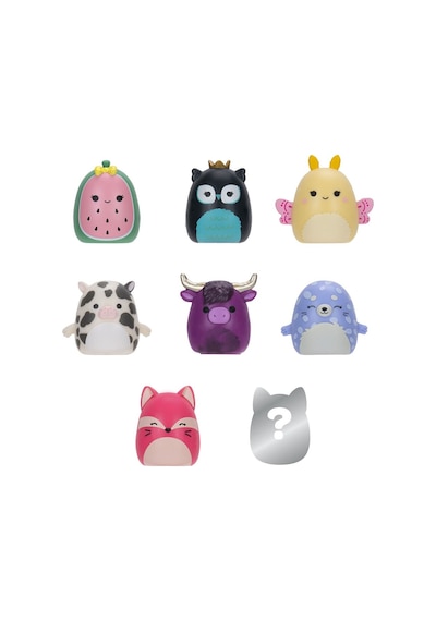 Squishmallows Squish-a-longs 8 Figür + Yüzük Set Seri 2 Al0084