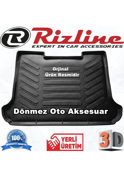 Fiat Doblo 1 K.Şase 3D Bagaj Havuz Paspası 2000-2009 Arasırizline N11.3412