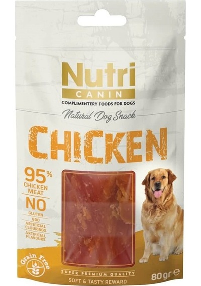 Nutri Canin Tavuklu Tahılsız Köpek Ödül Maması 80 G
