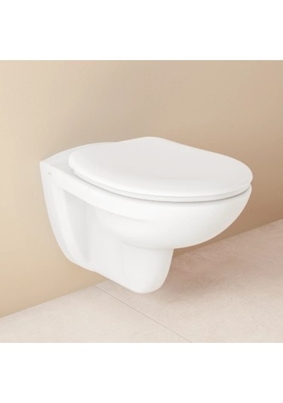 Oval Klozet Kapağı, Beyaz, Nuvoplast İle Şık Açık Bej