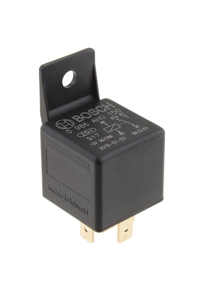 Bosch 12v 30/20a Dirençli Çift Platin Mini Röle 5 Fiş Bosch 0986ah0150
