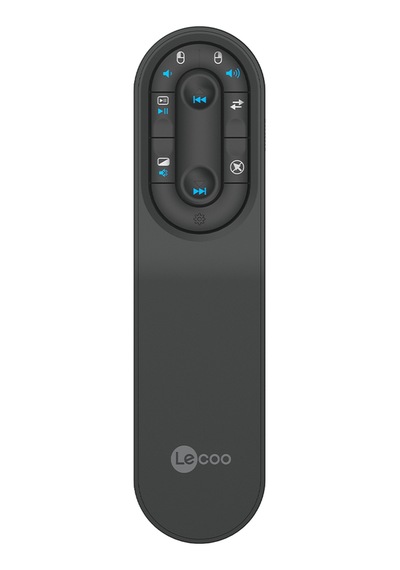 Lecoo SPT9614 Kablosuz 2.4 Ghz Dual Mod Uzaktan Mouse Kontrollü Sunum Kumandası Siyah