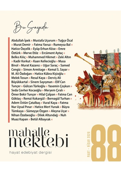 Mahalle Mektebi Dergi 88.sayı Mart-nisan 2026