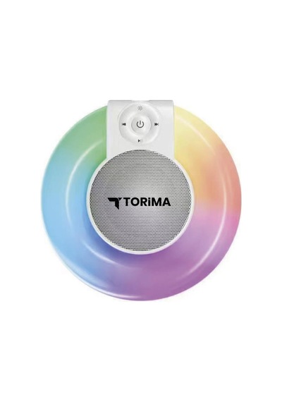 Torima D65 Beyaz Rgb Işıklı Kablosuz Bluetooth Hoparlör