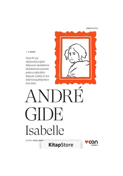 Kitapstore Isabelle Modern Kapak / Andre Gide