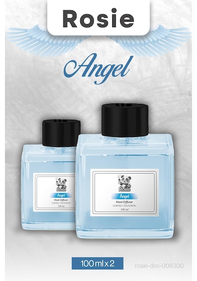 2 Adet Angel Melek Rosie Çubuklu Oda Kokusu 100 Ml Fresh