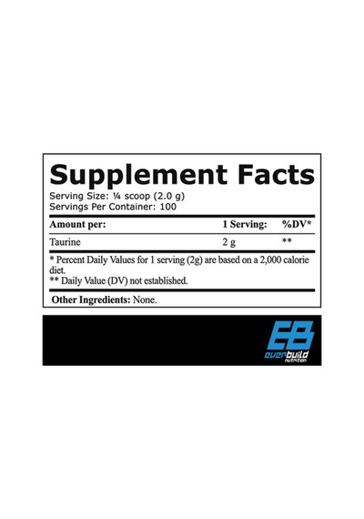 Everbuild Taurine 2000 - 200 Gram