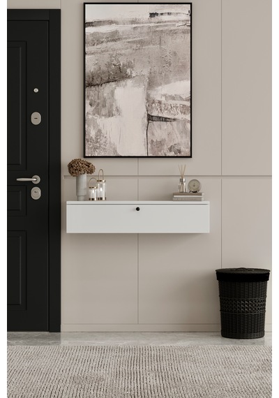 Asur 90 Cm Dresuar 100% Mdf Beyaz