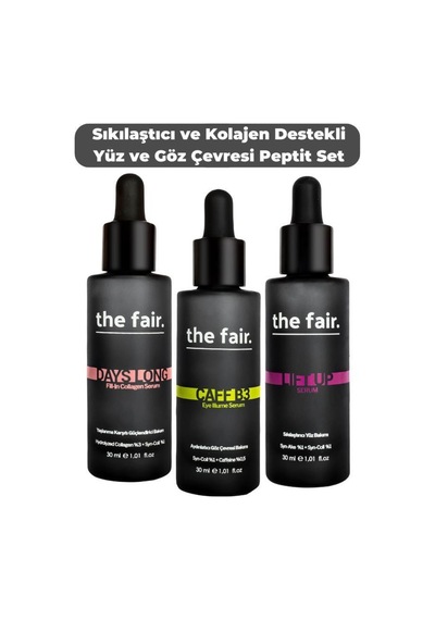 the fair. Yoğun Nem Veren & Ton Eşitleyici Vegan Yüz ve Göz Çevresi Bakım Seti