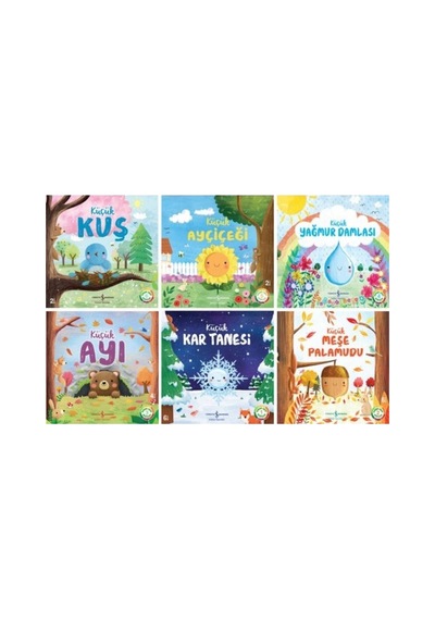 Doğanın Eşsiz Hikayeleri Serisi 6 Kitap Set Küçük Kar Tanesi - Küçük Ayı - Küçük Kuş ...