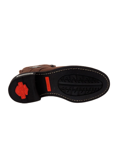 Harley Davidson Gibson Dark Brown Nubuk Erkek Bot Kahverengi
