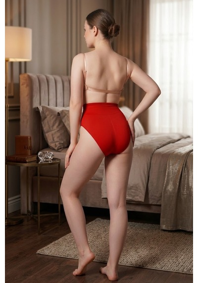 Fit Women Kadın Casual Esnek Toparlayıcı Kırmızı Külot