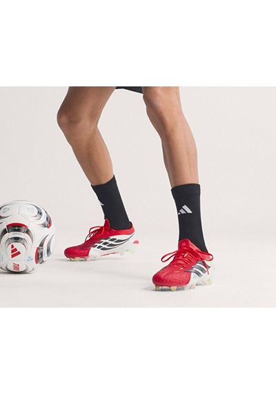 Adidas Predator Elite Fg Erkek Çim Zemin Kramponu Js0433 Kırmızı Kırmızı