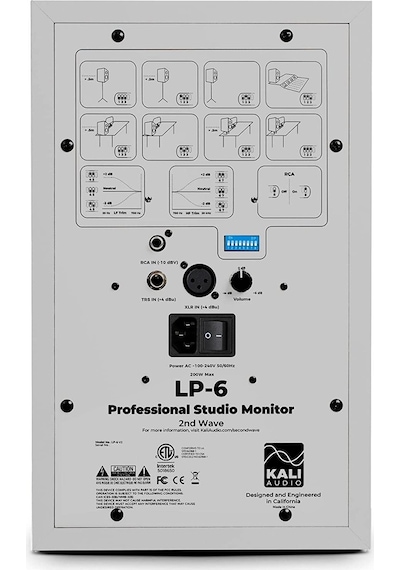 Kali Audio Lp-6 V2 6,5 Stüdyo Monitörü Beyaz