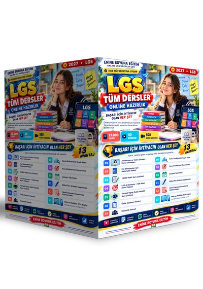 2027 Lgs Tüm Dersler Online Eğitim Seti