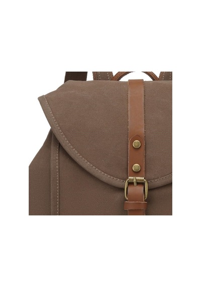 Smart Bags Kanvas Kadın Sırt Çantası Smk Kn-1335 Kahve