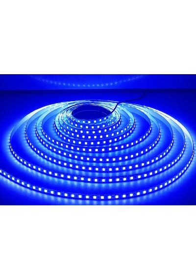 15 Metre Cata Ct 4484 İç Mekan 10 Çipli Şerit Led 12v Mavi Işık