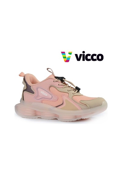 Vicco Mask Ortopedik Çocuk Spor Ayakkabı Pudra Pembe