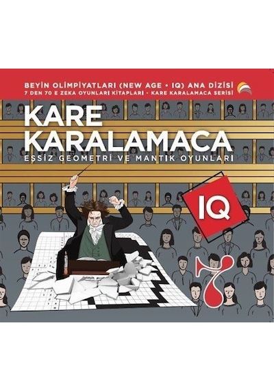 Kare Karalamaca 7 & 7'den 70'e Zeka Oyunları Kitapları Eşsiz G...