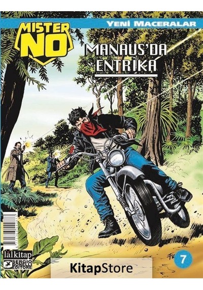 Mister No Yeni Maceralar Sayı 7 - Manausda Entrika - Luigi Mignacco - Lal