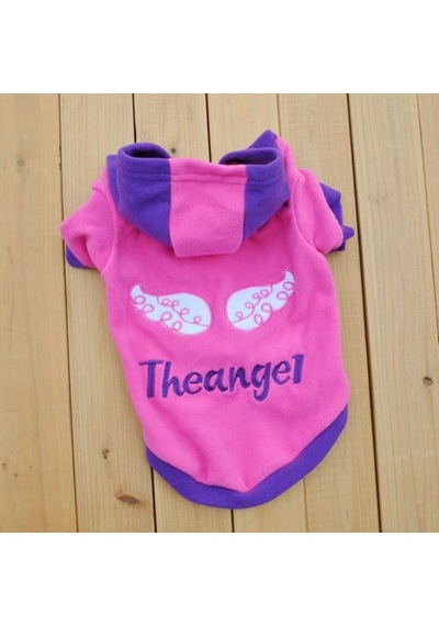 Köpek Ve Kedi İçin The Angel Polarlı Kışlık Sweat Pet Kıyafet