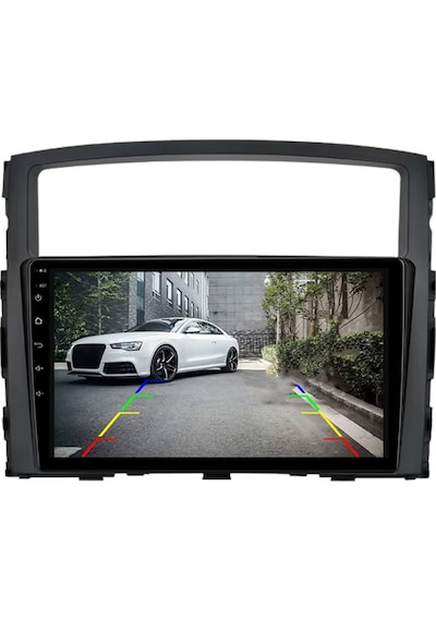 Mitsubishi Pajero Araç Multimedya Android Ekran Carplay Double Teyp 4+64 9" 07-17 Black Blueway