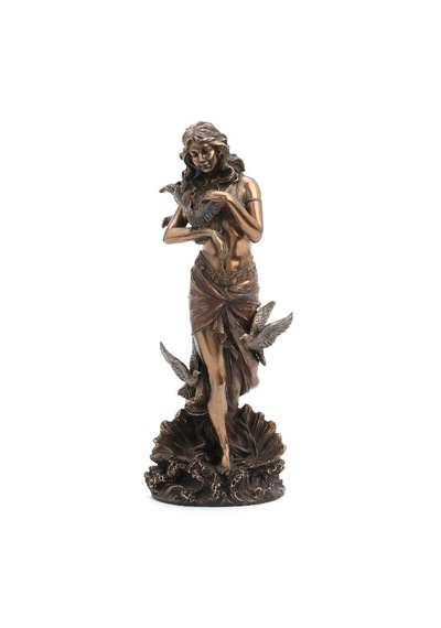 Dekoratif Afrodit Biblo Wise Veronese Antik Yunan Mitolojisi Poliresin Obje 28 Cm .