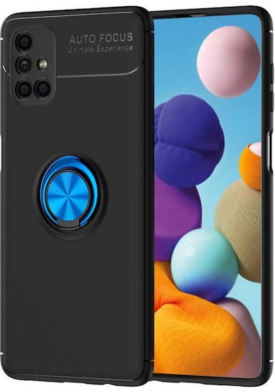 Samsung Galaxy Uyumlu M51 Kilif Lens Yüzüklü Koruyucu Silikon Kapak 463943566