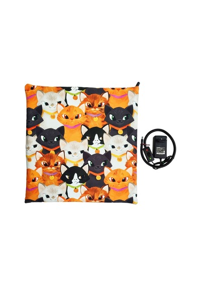 Isıtıcılı Kedi Minderi Kedi Köpek Isıtıcı Minder 12volt 45x45cmx4cm