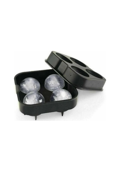 Buz Kalıbı - Silikon - Top 4'lü - 45 Mm Çok Renkli