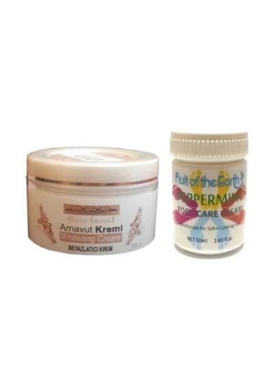 Süper Hintohu Three Brand 100ml Arnavut Kremi+foot Care Cream 50ml Nane Ferahlığı