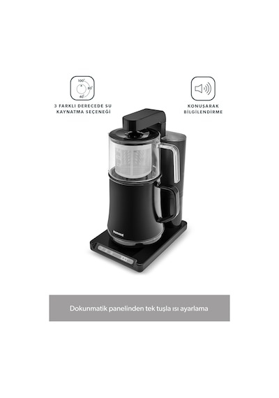 Homend Smart Royaltea Plus 2 In 1 Otomatik Çay Ve Türk Kahve Makinesi Wifi
