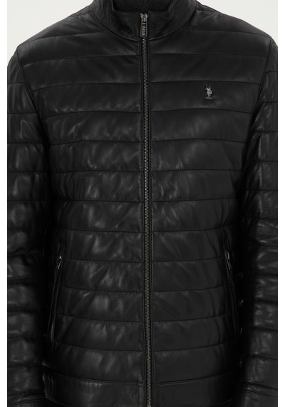 U.s. Polo Assn. Erkek Siyah Deri Mont-kaban 50297160-001 001sıyah