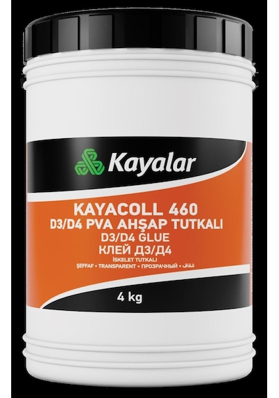 Kayacoll 460 D3/d4 Pva Ahşap Tutkalı 4 Kg