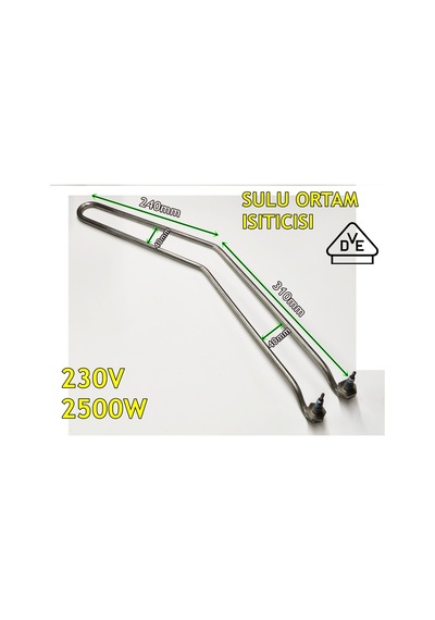 Tank ısıtıcı Rezistansı Bumerang 2500W FERQ Kalite