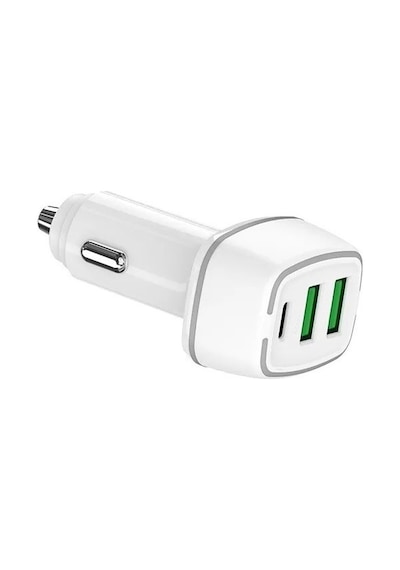 Concord C775 Çift Usb Qc3.0 Girişi Pd 23w Girişi Işıklı Araç Çakm