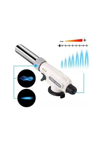 Biishe 1300 C Çok Amaçlı Gaz Torch Çakmak - Mutfak, Mangal, Lehimleme Pürmüz Alev Tabancası Diğer
