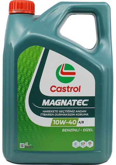 Castrol Magnatec 10W-40 Sentetik Motor Yağı