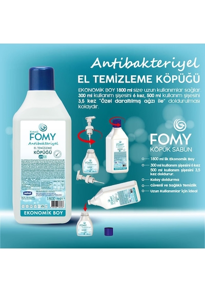 FOMY El Köpük Sabun 1800 ml