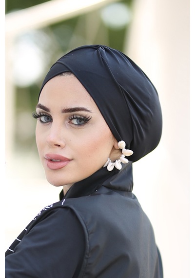 Remsa Mayo Çapraz Deniz Bone Siyah Siyah