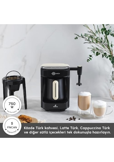Hatır Barista Türk Kahve Makinesi Krem