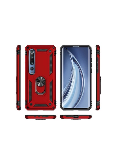 Rba Aksesuar Mi Note 10 Lite Kılıf Rba Vega Kapak - Gri gri