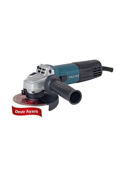 Proter 115 mm 750 W Elektr.Hız Avuç Taşlama PA 715 E