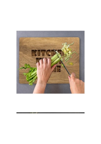 30x40 cm Kıtchen Heart Home Cam Kesme Tablası/Tahtası