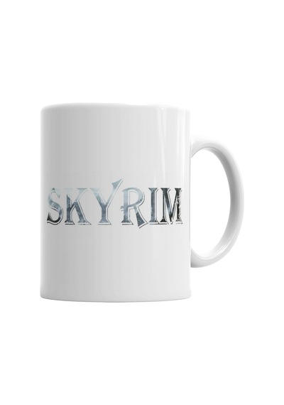 Skyrim Kupa Bardak Porselen Karışık