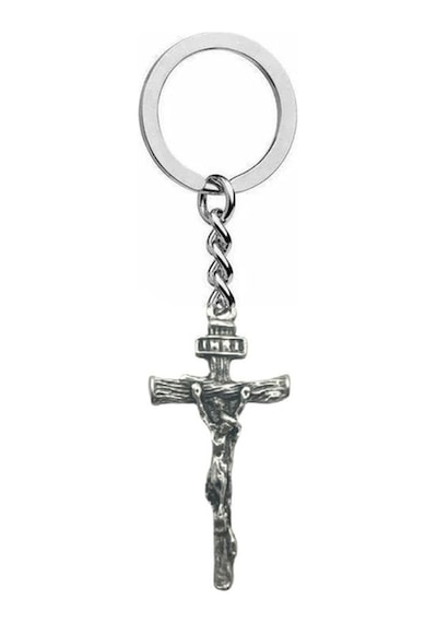 İsa Heykeli Figürlü Haç Metal Anahtarlık Unisex Dini & Antik Aksesuar 43039864