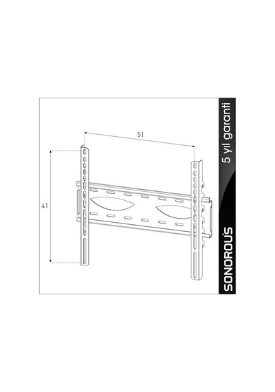 Sonorous Surefıx 231 Sabit Askı Aparatı